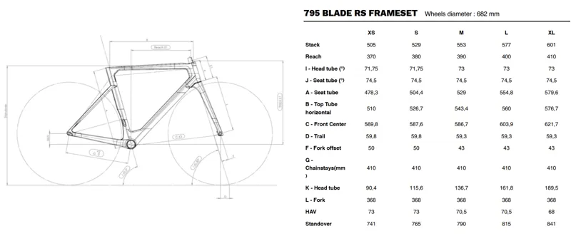 Look 795RS Ultegra Di2 BLack-4